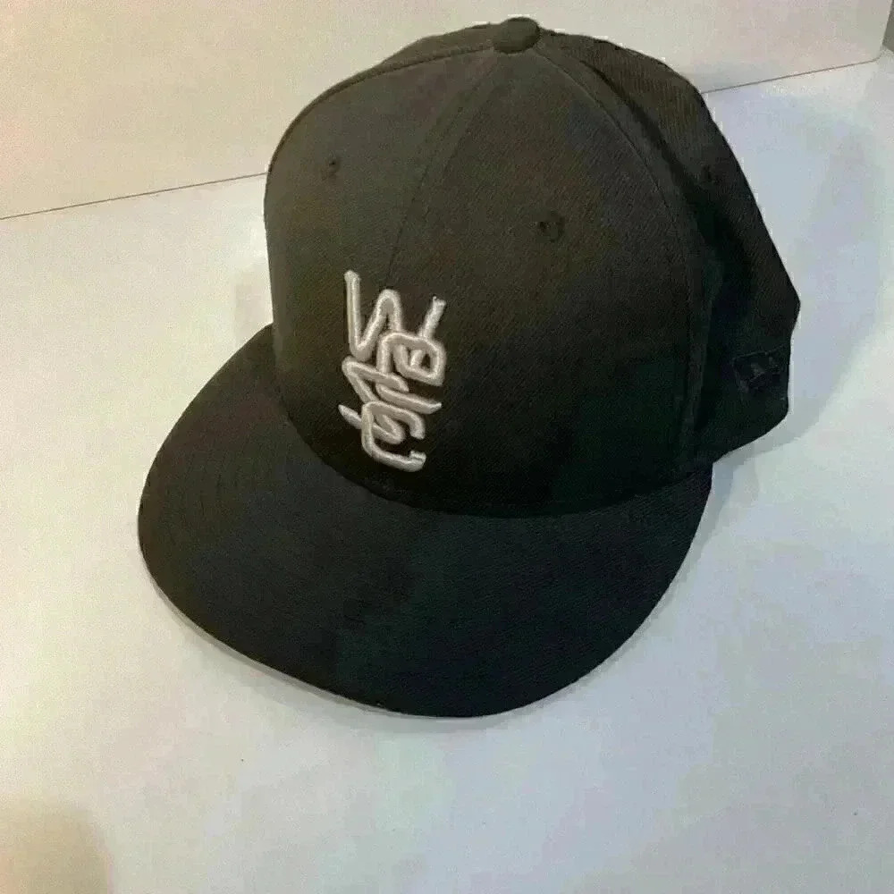 new era 59fifty WESC 2011 black 100% wool size 7